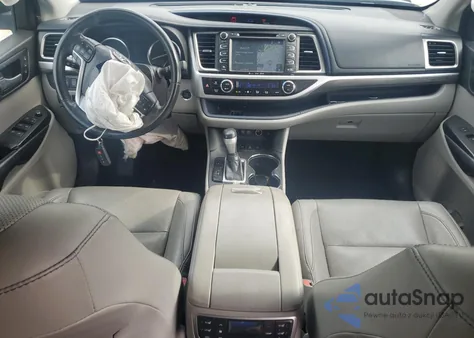 2018 Toyota Highlander Limited from USA, damaged, VIN 5TDDZRFH5JS488966